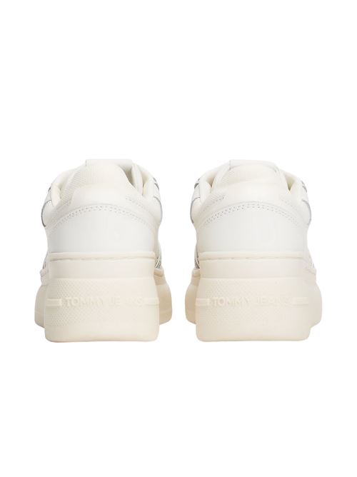 Sneaker bianca in pelle Tommy Jeans | EN0EN0284002T
